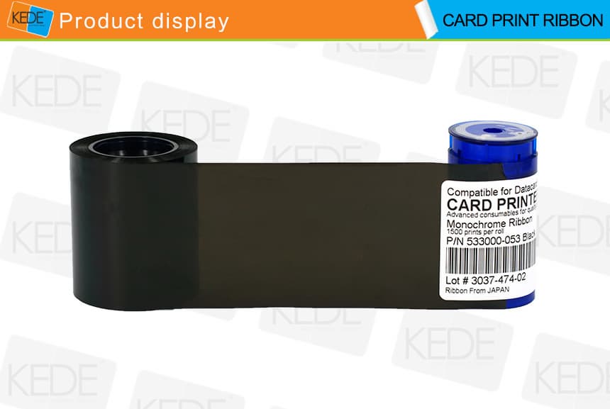 Monochrome Compatible Printer Ribbon for Datacard 533000_053